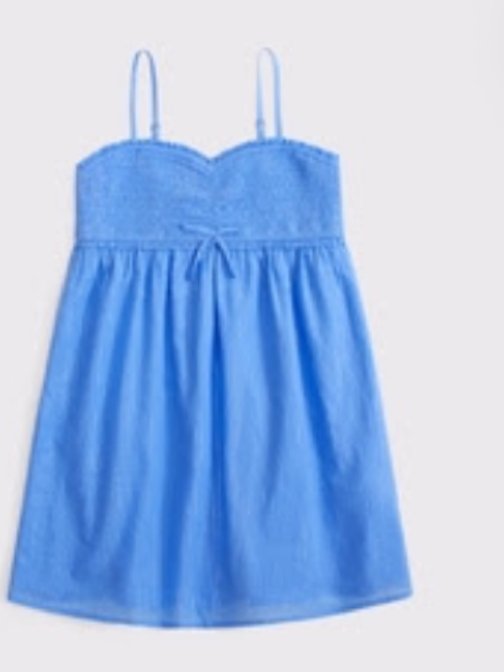 abercrombie kids Light Blue Smocked Top Sundress 9/10